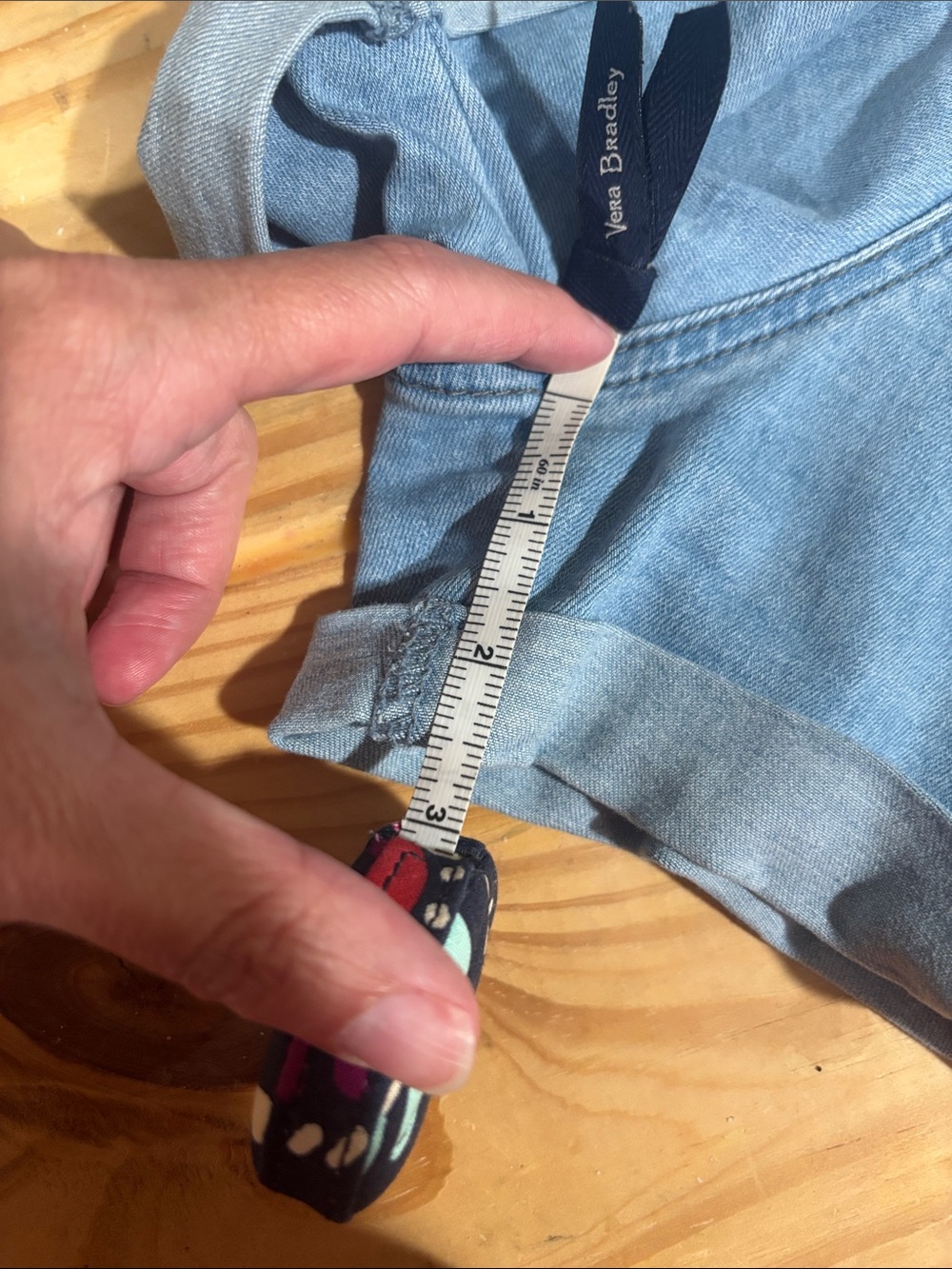 Light Blue Denim Short Overalls - Picture 8 of 10